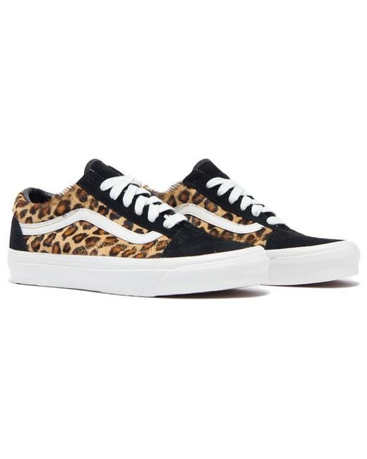 Vans Brown Old Skool Ua 36 Dx Anaheim Factory Leopard for men