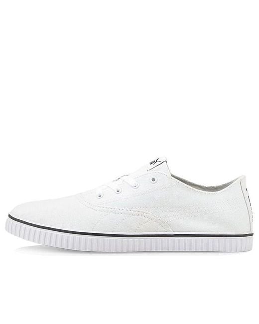 PUMA White Ever Tekkie Casual Skateboarding Shoes for men