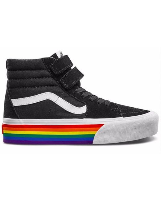 Vans Black Sk8-Hi V Platforim for men