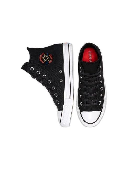 Converse Black (Wmns) Chuck Taylor All Star Retrograde High Top Corduroy