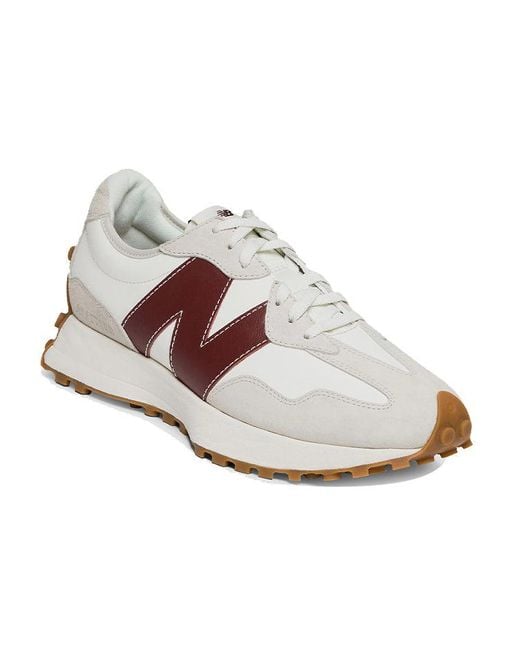New Balance Pink (Wmns) Staud X 327 Burgundy'