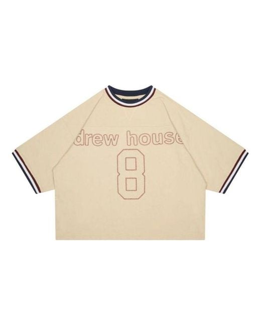 Drew House Natural Shorts Jersey 'Biscotti' for men