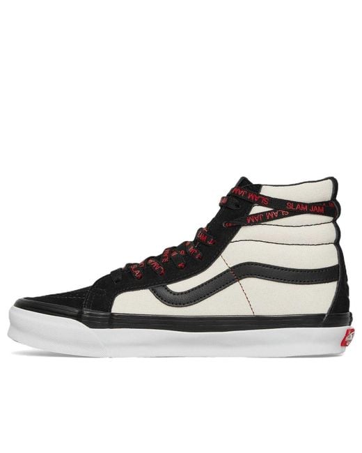 Vans Black Sk8-Hi Og Lx X Slam Jam for men