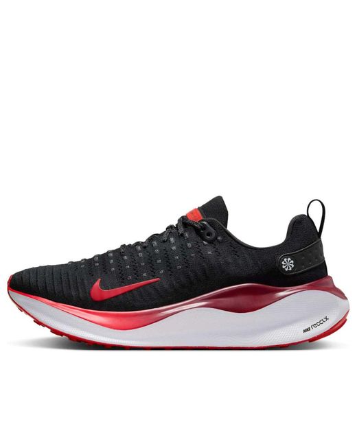 Nike Red Reactx Infinity Run 4 Extra Wide Team Fire' for men