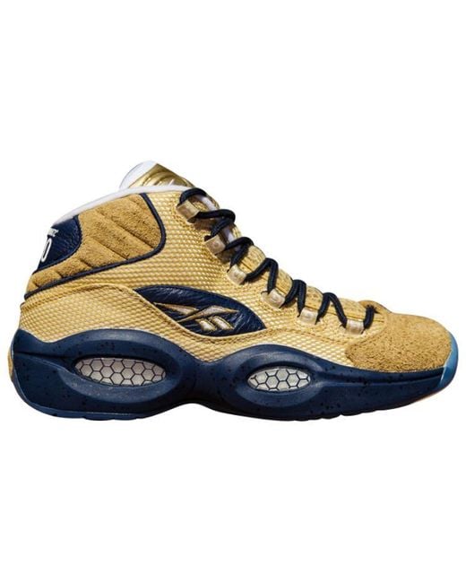 Reebok Blue Question Mid Ebc 'Rucker Park' for men