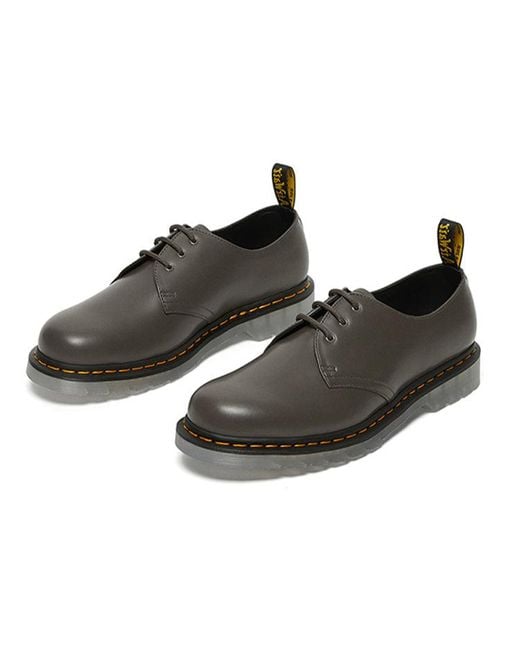 Dr. Martens Brown 1461 Iced Smooth Leather Oxford Shoes for men