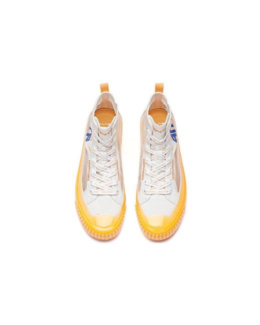 Anta White Canvas High for men