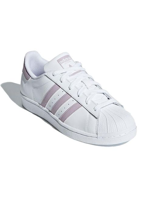 Adidas White (Wmns) Superstar 'Soft Vision'