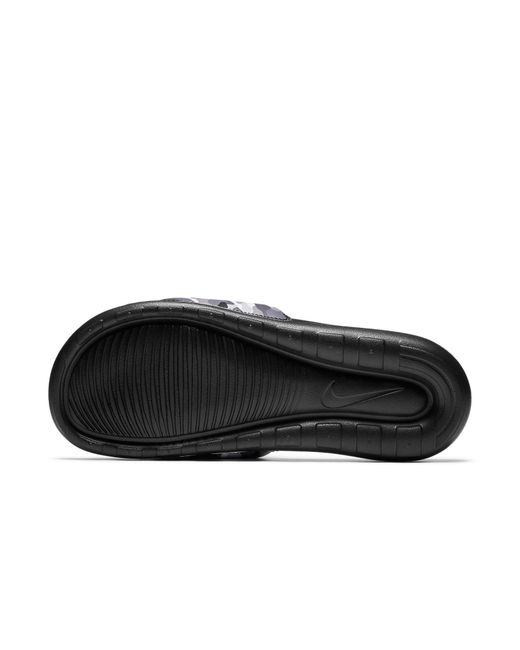 Nike Black Victori One Printed Slide 'Camo for men