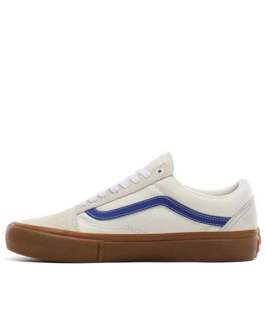 Vans Blue Old Skool Pro Shoes for men