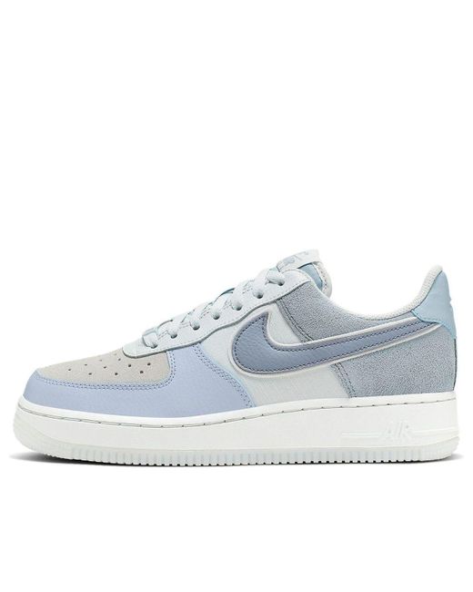 Nike Blue (Wmns) Air Force 1 Low Premium 'Light Armory'