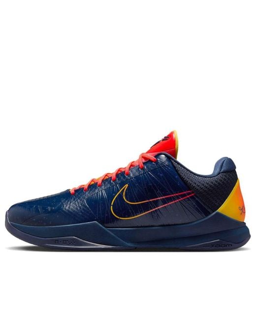 Nike Blue X Caitlin Clark Zoom Kobe 5 Protro 'Indiana Fever' for men