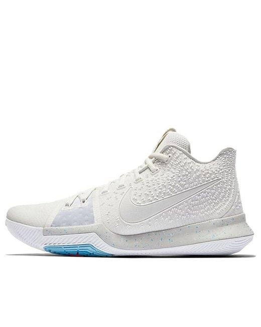 Nike White Kyrie 3 Ep for men