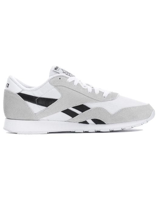 Reebok White Classic Nylon for men