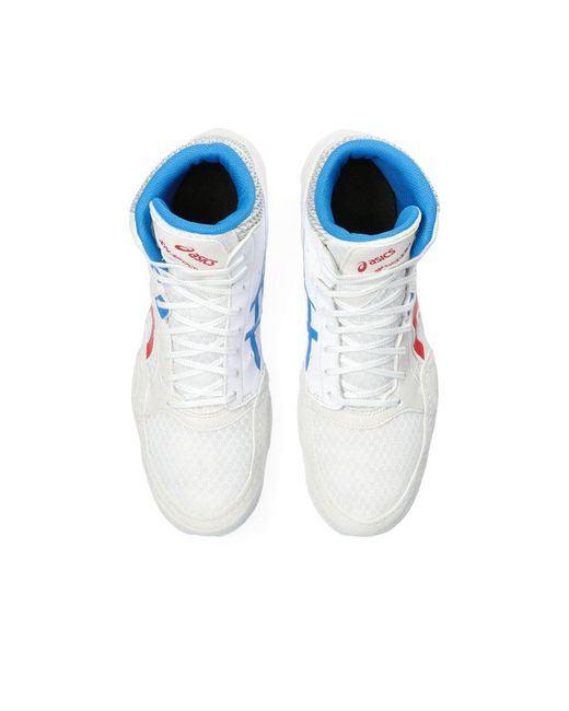 Asics Blue Snapdown 3 Wrestling Shoes for men