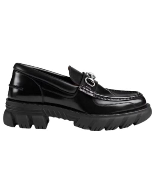 Gucci Black Horsebit Loafer for men