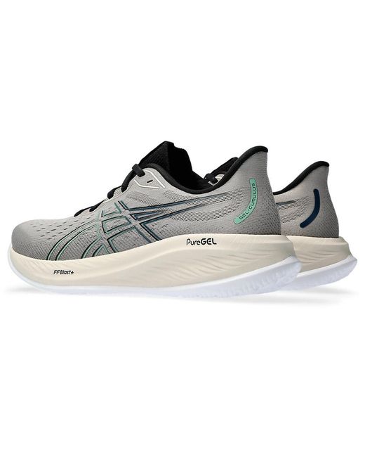 Asics Gray Gel-Cumulus 26 'Moonrock Dark Mint' for men