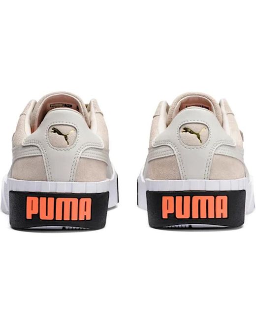 PUMA White (Wmns) Cali Suede