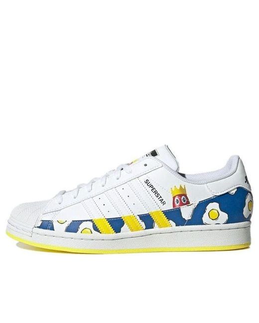 Adidas Blue Philip Colbert X Superstar 'Save The Lobster for men