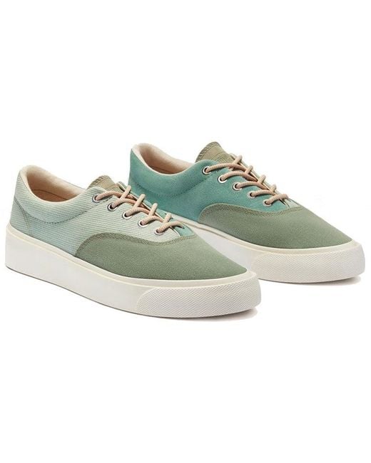 Converse White Skid Grip Low 'Malachite' for men
