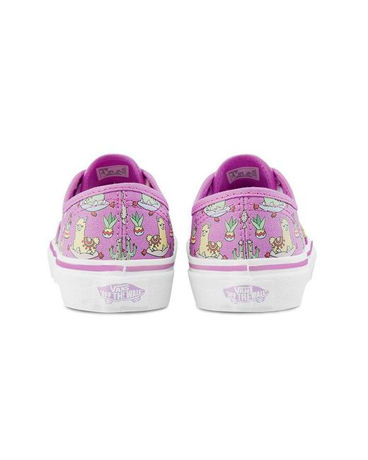 Vans Purple Authentic K Shoes for men