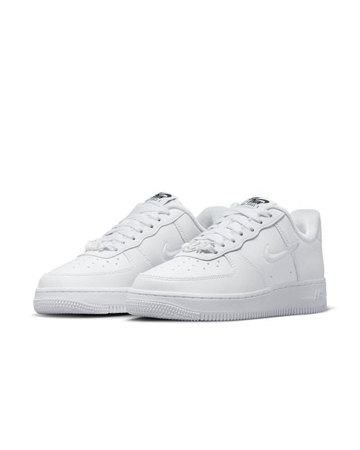 Nike White (Wmns) Air Force 1 Low Just Do It 'Tie Dye Swoosh'