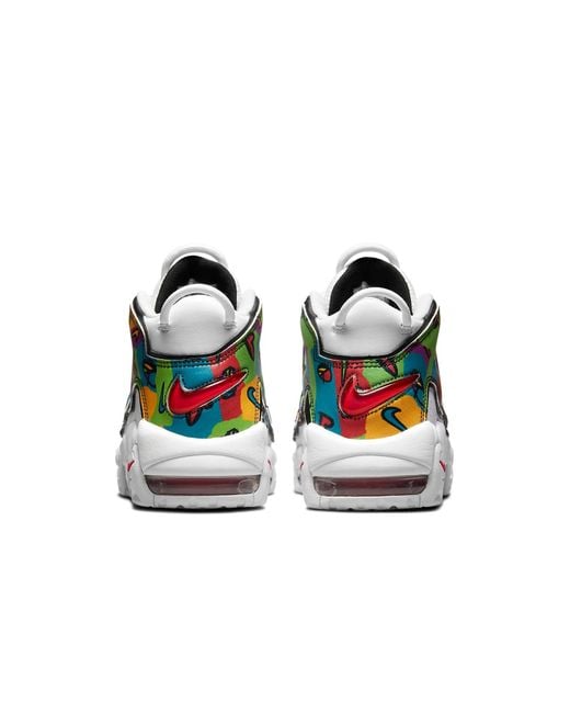 Nike Blue Air More Uptempo 'Peace, Love, Basketball' for men
