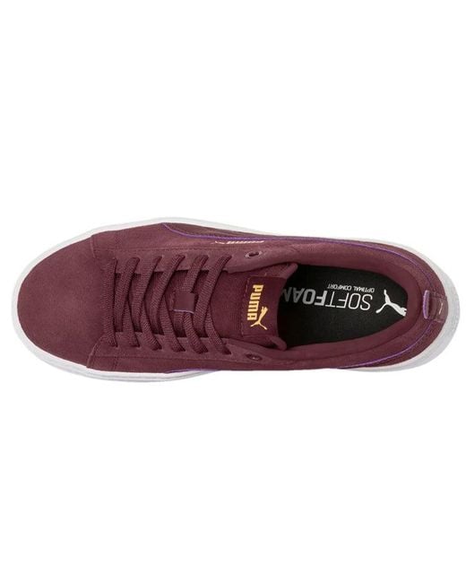 PUMA Brown Smash Platform Sd Casual Board Shoes for men