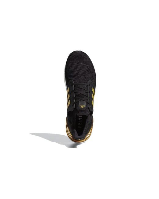 Adidas Black Ultraboost 20 Metallic' for men