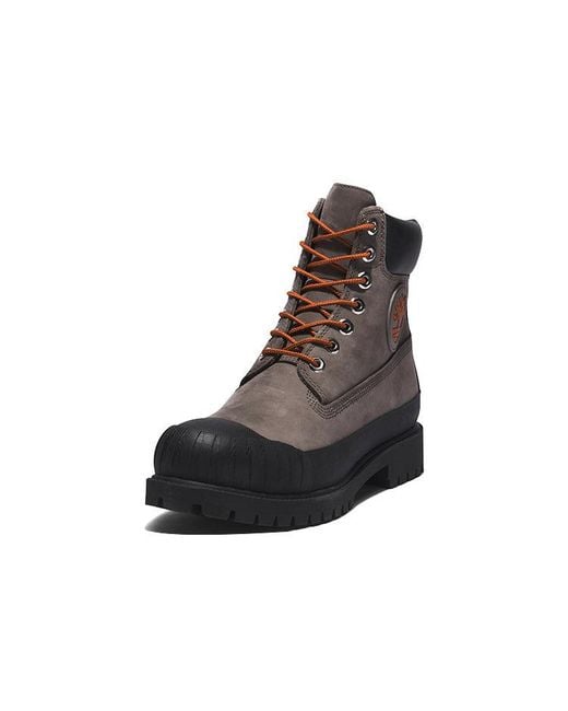 Timberland Black 6 Premium Rubber Toe Waterproof Boot for men