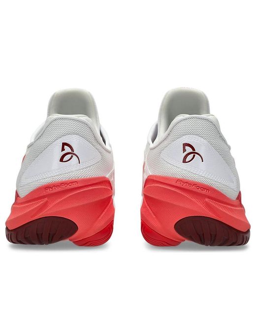 Asics Red Court Ff 3 Novak Clay Electric' for men