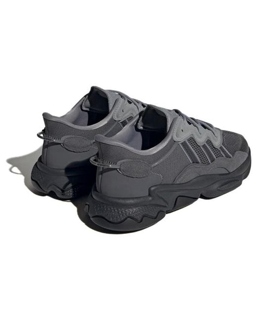 Adidas Gray Originals Ozweego Shoes Core' for men
