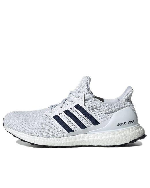 Adidas White Ultraboost 4.0 Collegiate' for men