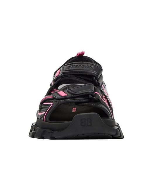 Balenciaga Multicolor Track Touch-Strap Sandals