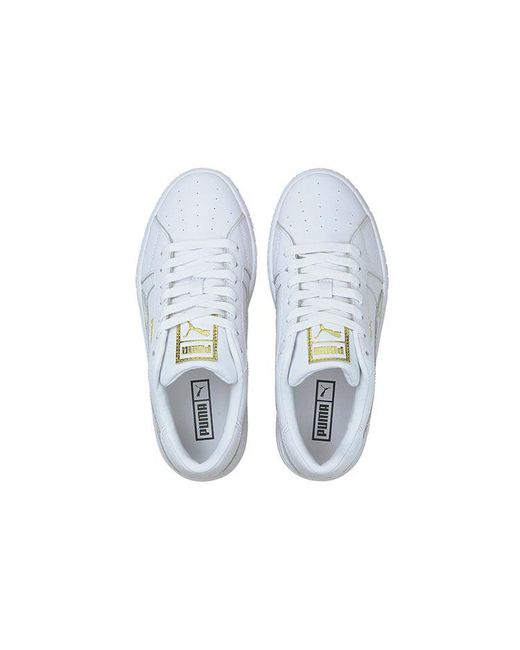 PUMA White (Wmns) Cali Star Snake Casual Shoes