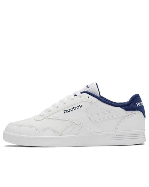 Reebok White Royal Techque T Ink'