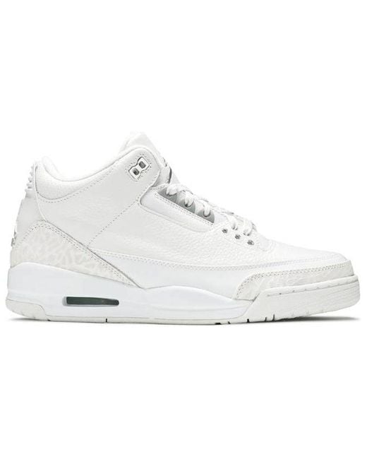 Nike White 3 Retro 'Pure Money' for men