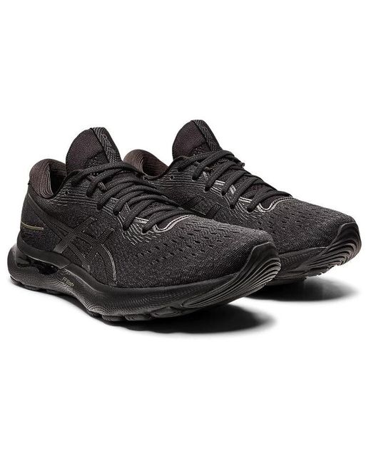 Asics Black Gel-Nimbus 24 4E Extra Wide Reflective' for men