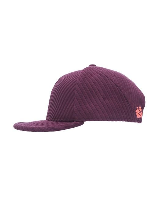 Li-ning Purple Embroidery Logo Baseball Cap