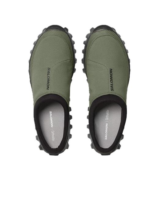 Salomon Brown Snowclog Low 'Deep Lichen' for men