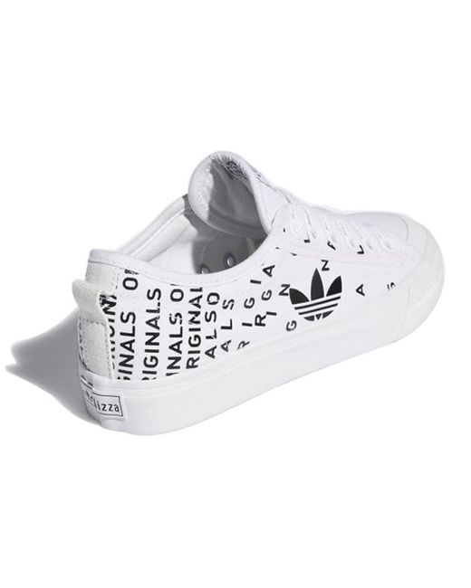 Adidas White (Wmns) Nizza Trefoil 'Cloud'