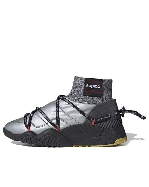 Adidas Black Alexander Wang X Puff Trainer 'Matte' for men