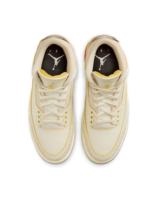 Nike White 3 Retro Sp X J Balvin 'Medelln Sunset' for men