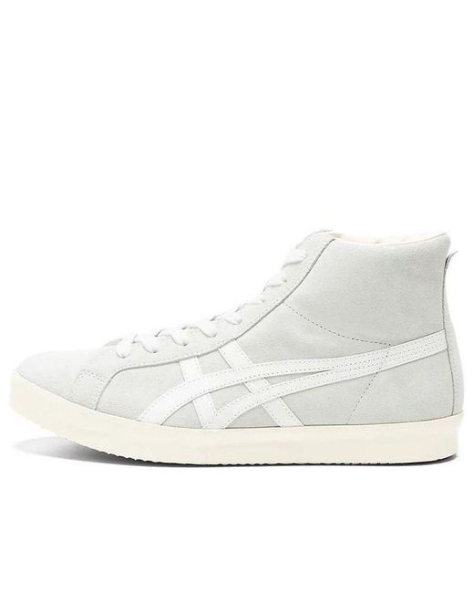 Onitsuka Tiger White Fabre Hi Nm Shoes 'Glacier' for men