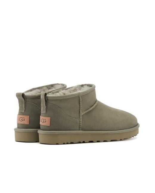 Ugg Green (Wmns) Classic Ultra Mini Boot 'Shaded Clover'
