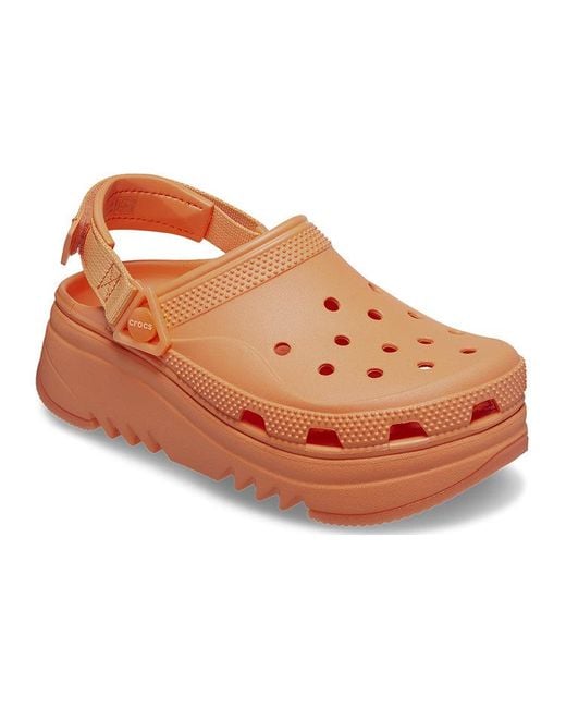 CROCSTM Orange Hiker Xscape Clogs 'Persimmon'