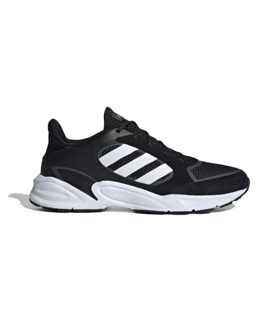 Adidas Black Shoes Running Sport Trainer Retro Street Valasion 90's Sneaker for men