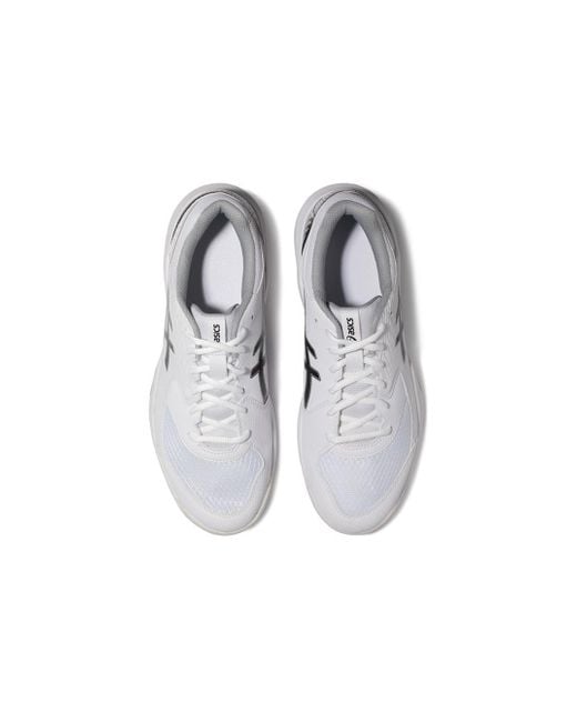 Asics White Gel-Dedicate 8 And' for men