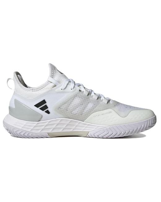 Adidas White Adizero Ubersonic 4.1 for men