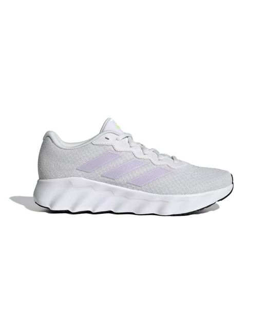 Adidas White (Wmns) Switch Move Running Shoes